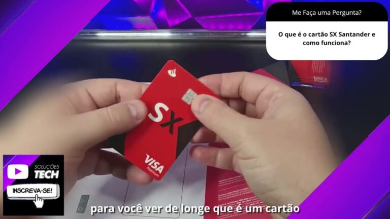 O que é o cartão SX Santander e como funciona❓