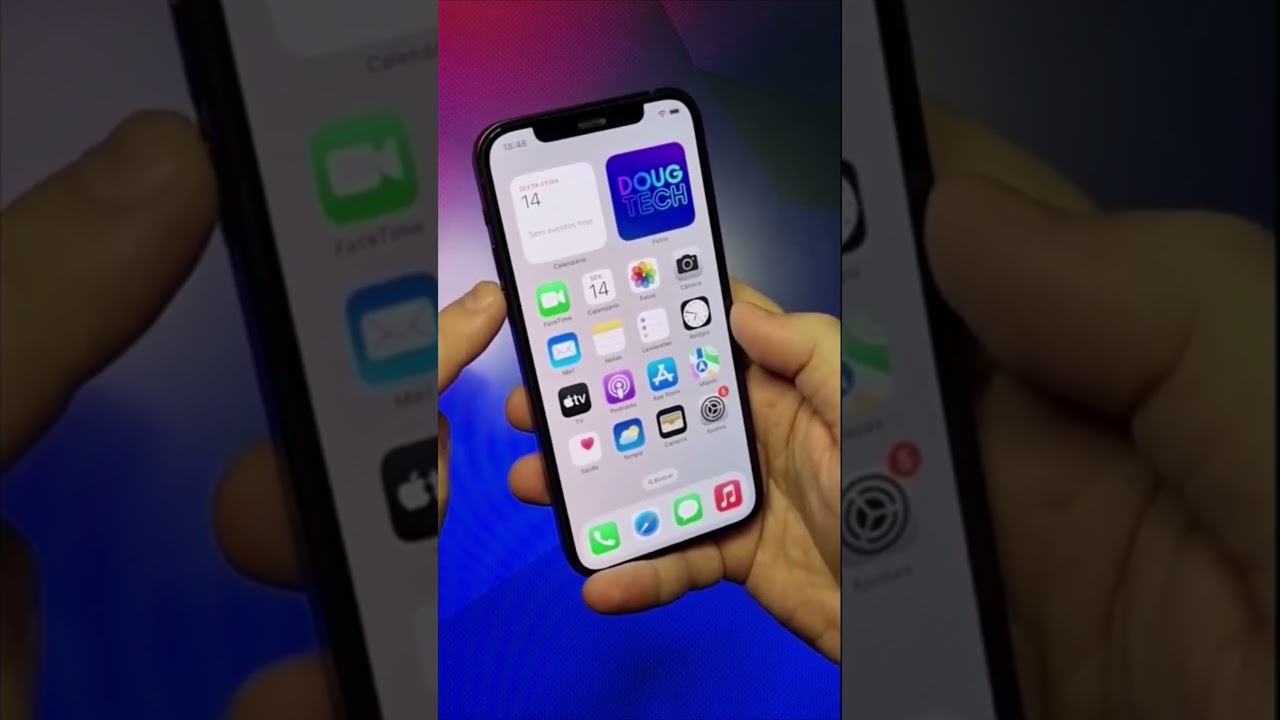 IPHONE TRAVADO FORCE AQUI PARA DESBLOQUEAR #Shorts