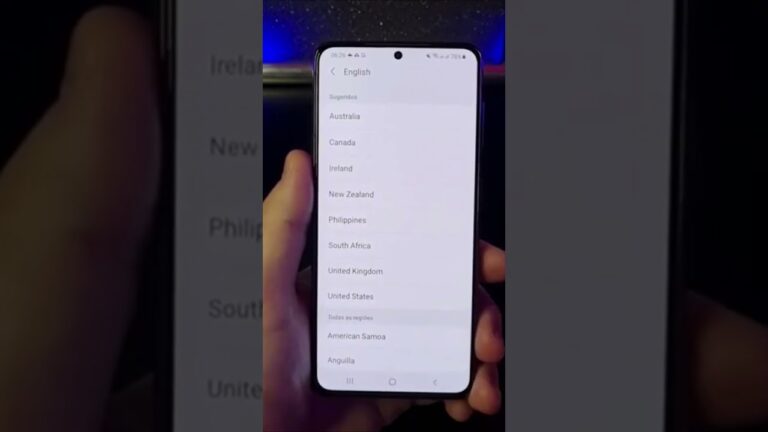 Mude o idioma do teclado no Samsung para digitar com mais facilidade #Shorts