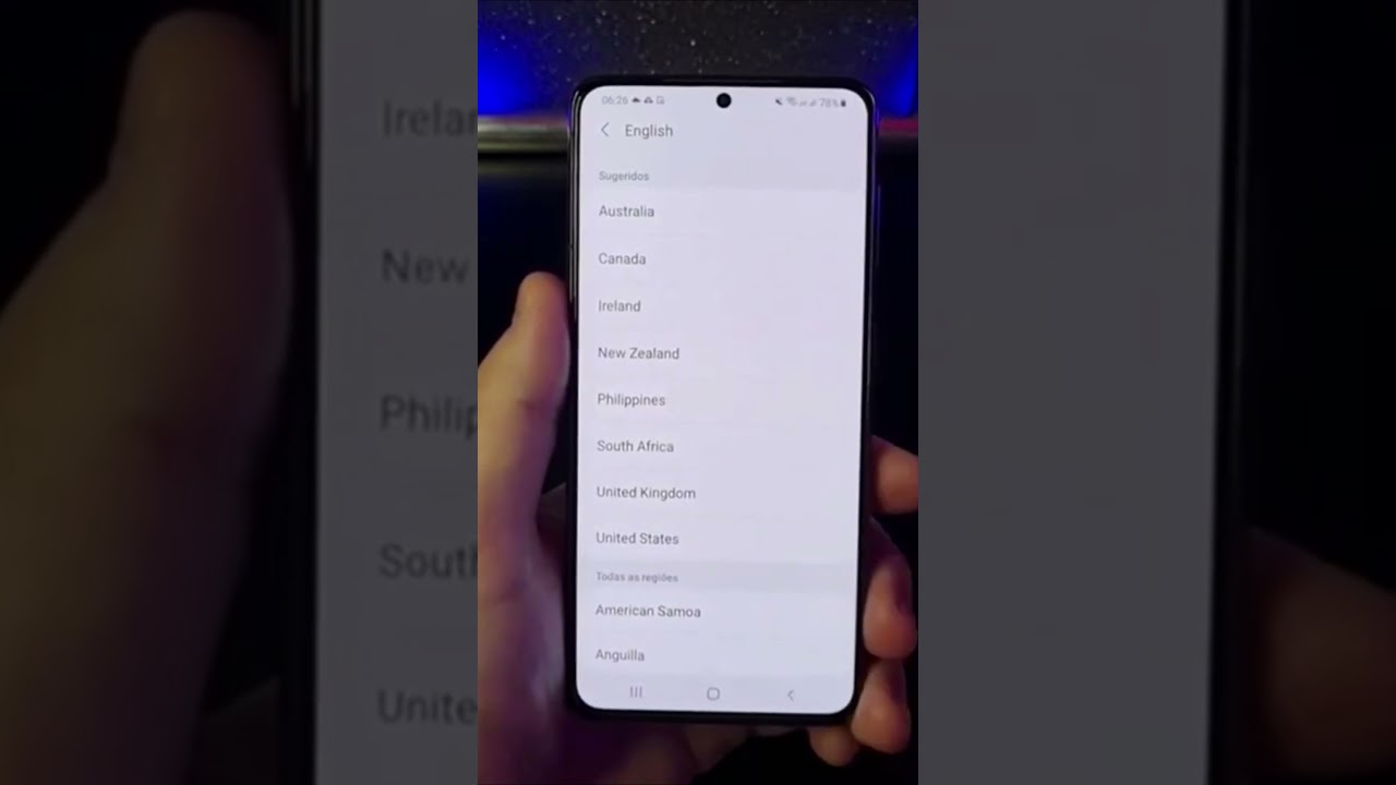 Mude o idioma do teclado no Samsung para digitar com mais facilidade #Shorts