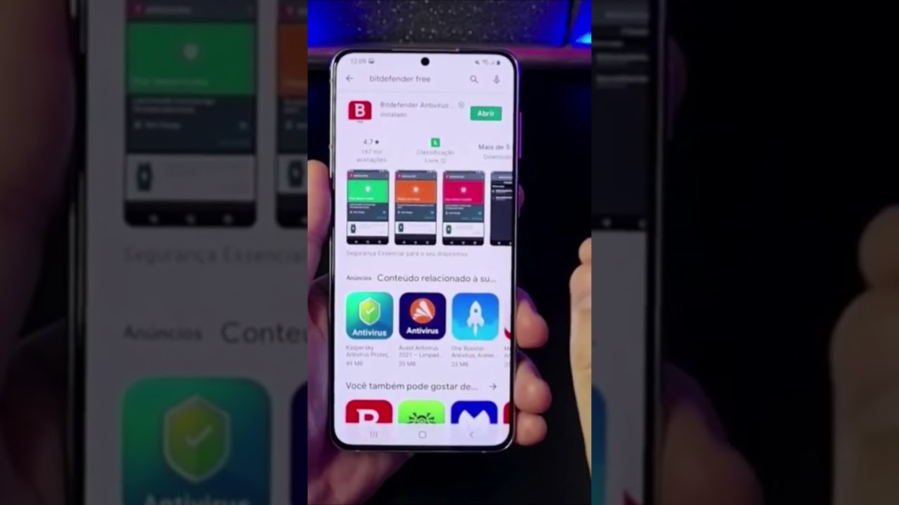 Aprenda a eliminar vírus do seu Samsung de forma simples #Shorts