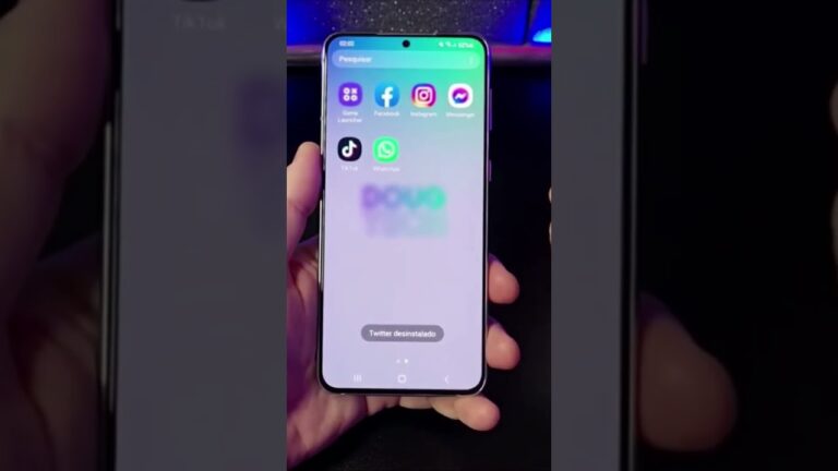 COMO REMOVER APLICATIVOS RÁPIDO NO SAMSUNG #Shorts