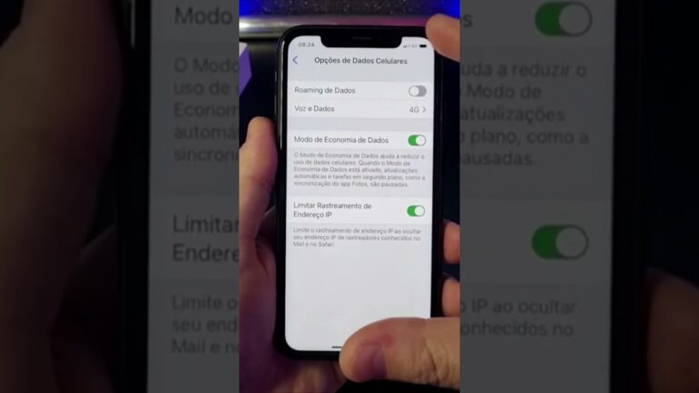 COMO REDUZIR O USO DE DADOS MOVEIS NO IPHONE #Shorts