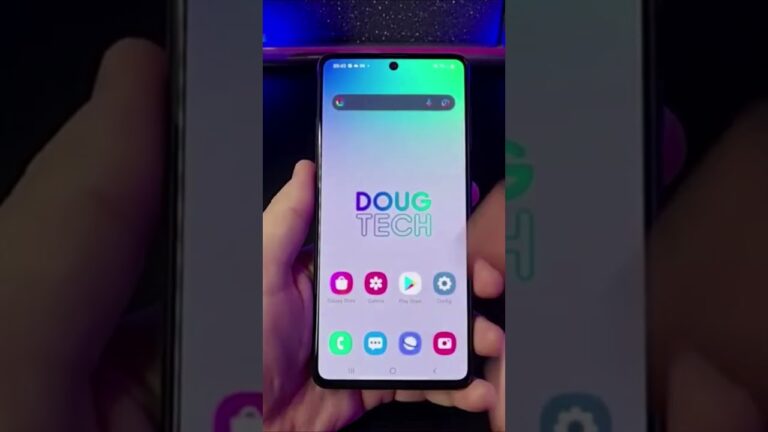 ► Altere entre claro e escuro a aparência da tela do Samsung #Shorts