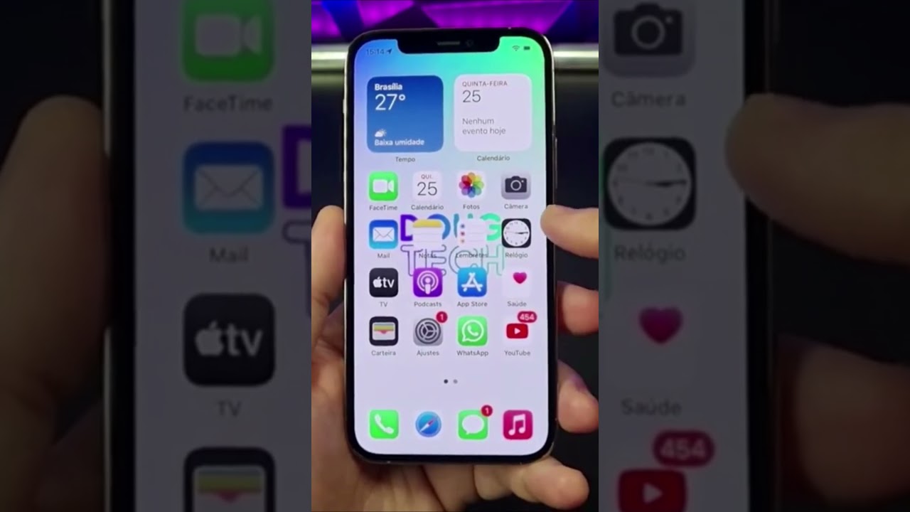 ORGANIZE SEUS APPS EM ORDEM ALFABÉTICA NO IPHONE #Shorts