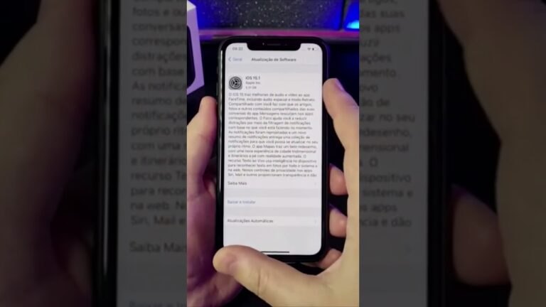 COMO VERIFICAR ATUALIZAÇÕES DO IOS NO IPHONE #Shorts