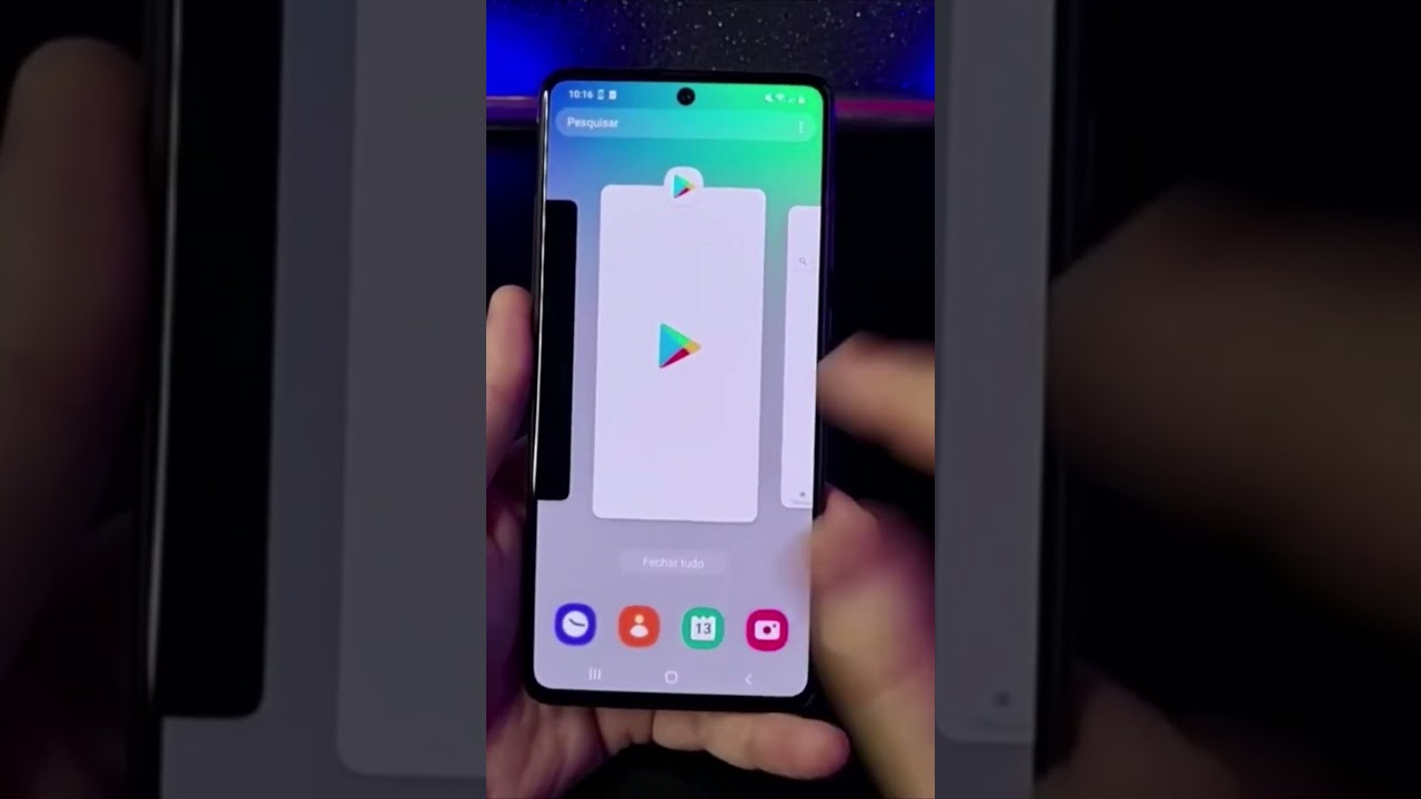 COMO FINALIZAR APLICATIVOS ABERTOS NO SAMSUNG #Shorts