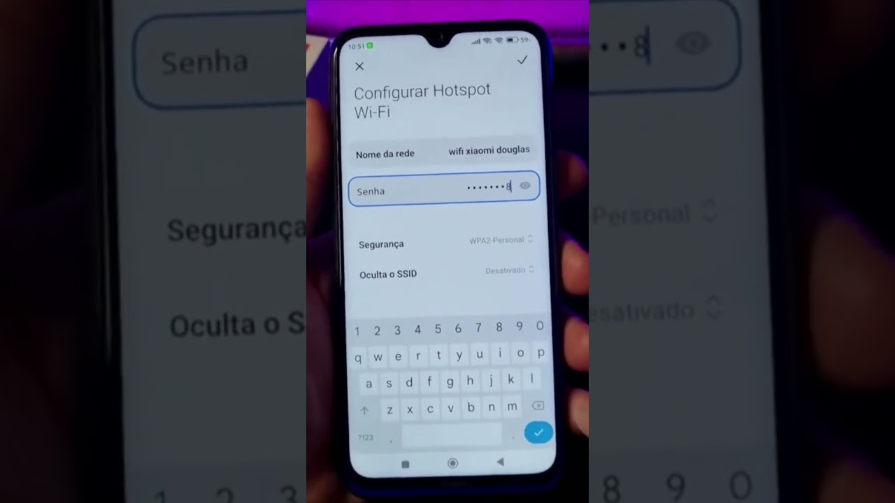 COMO ATIVAR O HOTSPOT NO XIAOMI #Shorts
