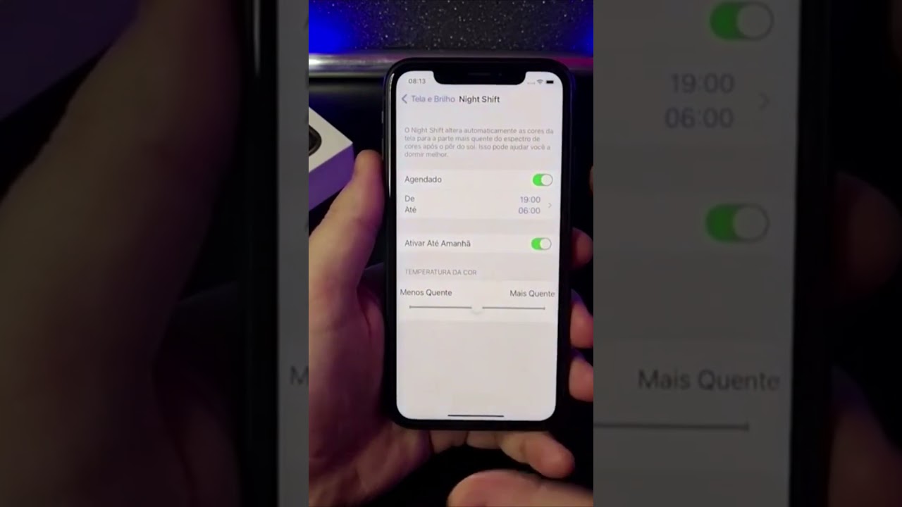 COMO AJUSTAR O BRILHO DA TELA NO IPHONE #Shorts