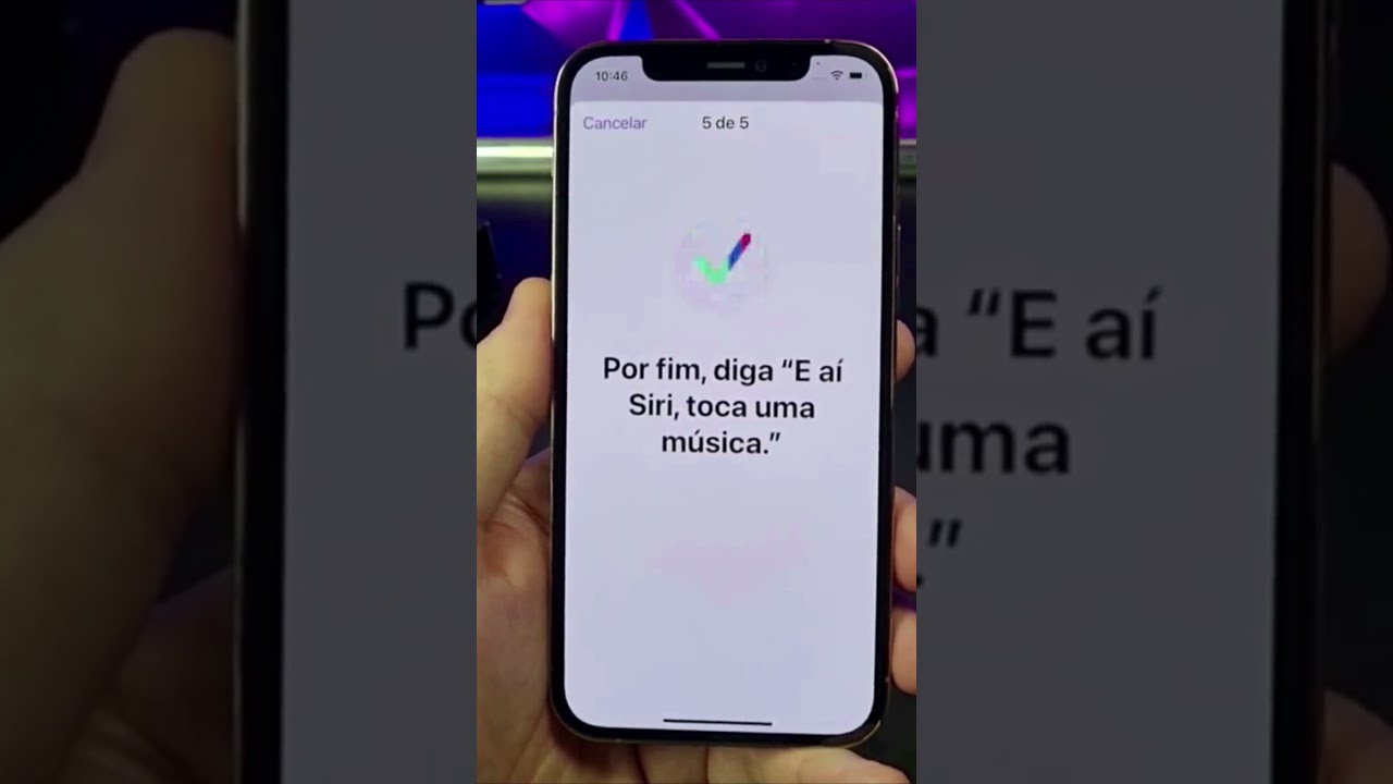 COMO ATIVAR RESPOSTAS DA SIRI NO IPHONE #Shorts