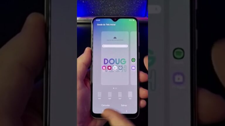 COMO REDIMENSIONAR OS ÍCONES NO SAMSUNG #Shorts
