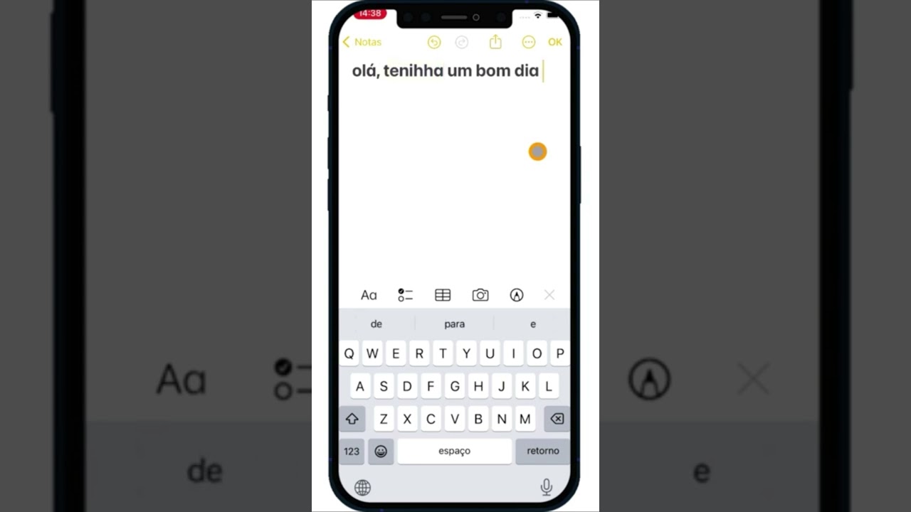 ► Corrija Erros de Digitação no iPhone de Forma Simples e Rápida #Shorts