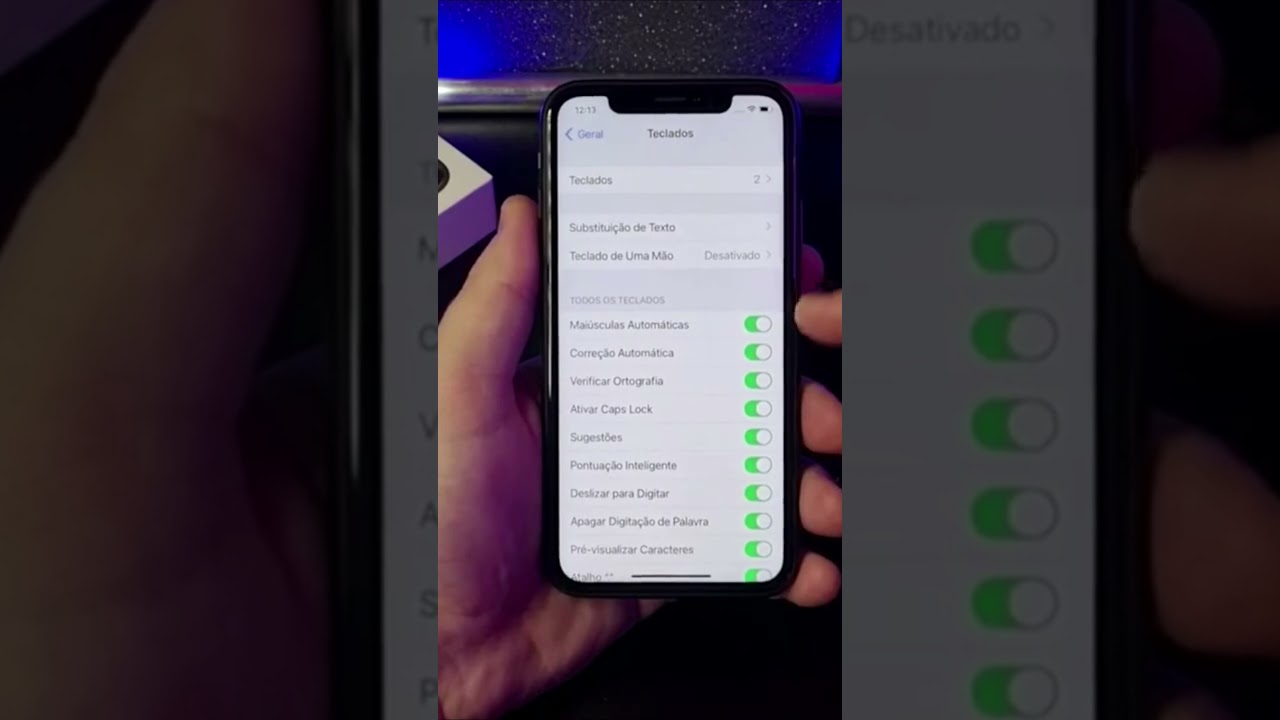 ATIVANDO E DESATIVANDO O CORRETOR NO IPHONE #Shorts