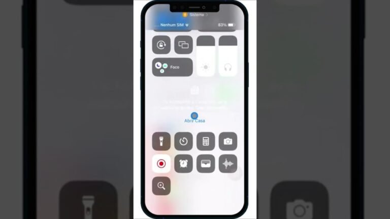 ► Como Personalizar a Central de Controle no iPhone #Shorts ► Como Personalizar a Central de Controle no iPhone #Shorts