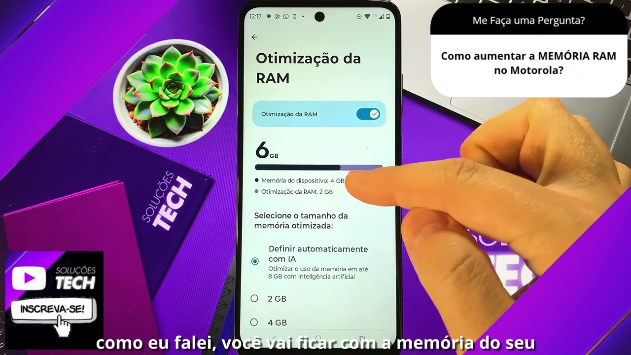 Como aumentar a MEMÓRIA RAM no Motorola