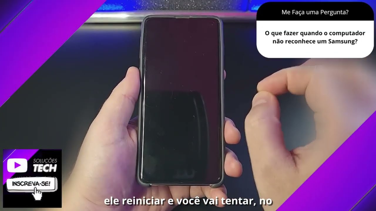 O que fazer quando o computador não reconhece um Samsung❓