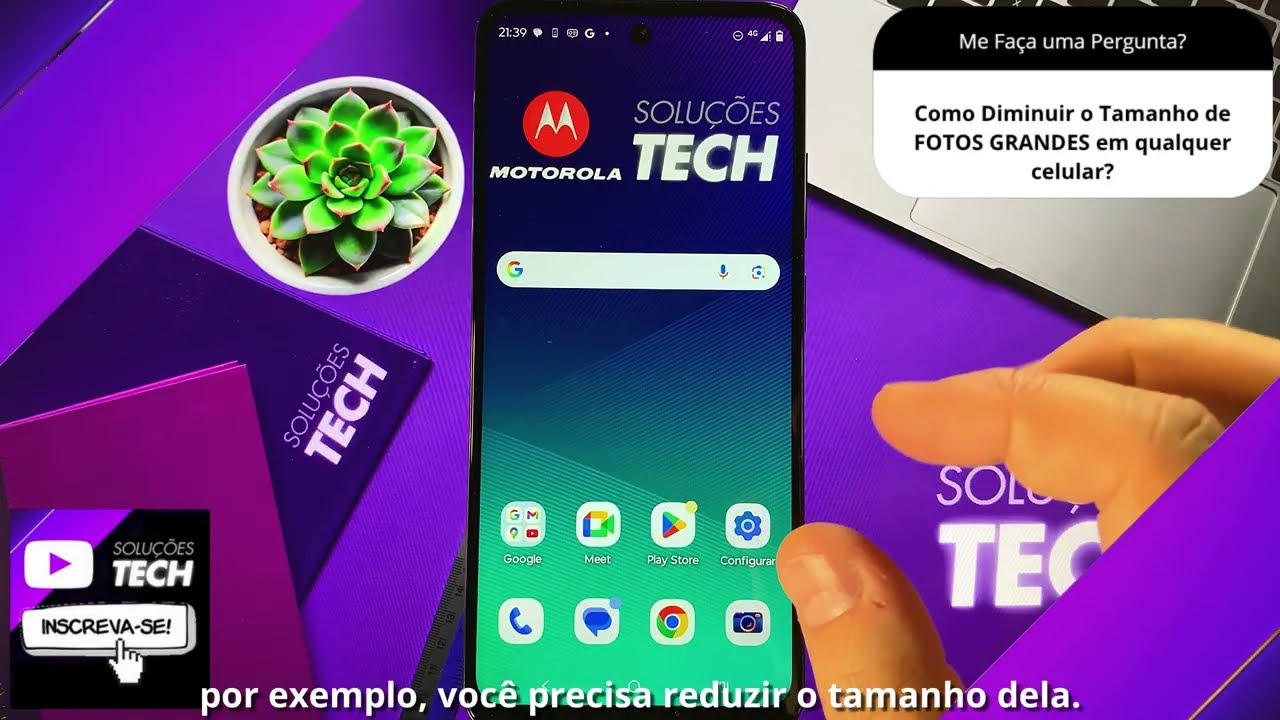 Como Diminuir o Tamanho de FOTOS GRANDES em qualquer celular
