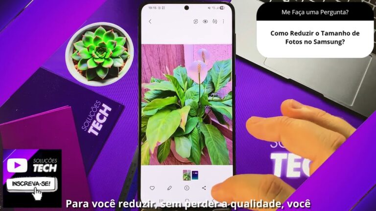 Como Reduzir o Tamanho de Fotos no Samsung