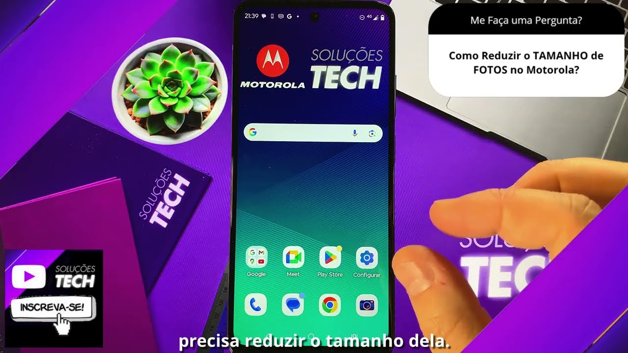 Como Reduzir o TAMANHO de FOTOS no Motorola