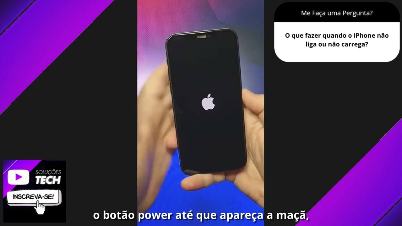 O que fazer quando o iPhone não liga ou não carrega❓