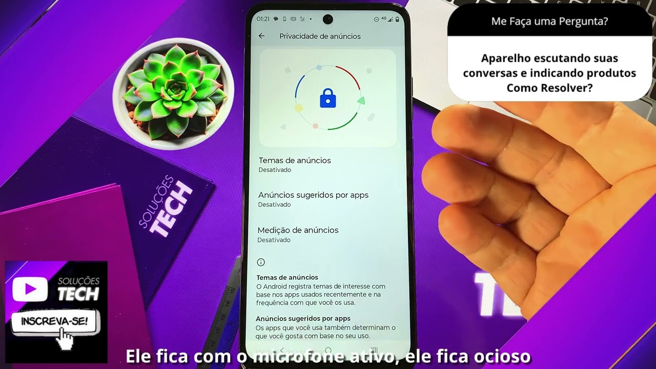 Aparelho escutando suas conversas e indicando produtos? Como Resolver
