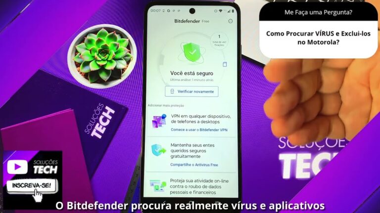 Como Procurar VÍRUS e Exclui los no Motorola