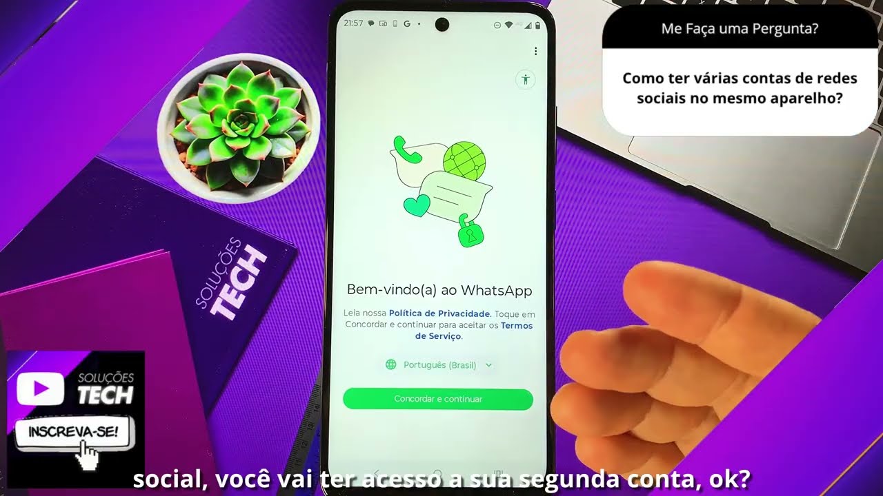 Como ter várias contas de redes sociais no mesmo aparelho