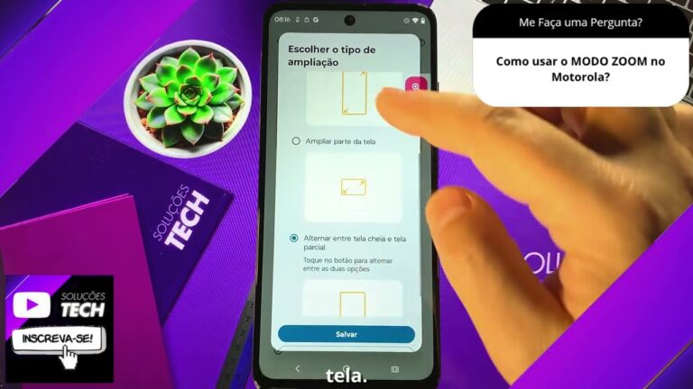 Como usar o MODO ZOOM no Motorola