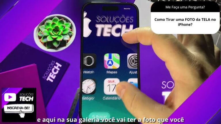 Como Tirar uma FOTO da TELA no iPhone