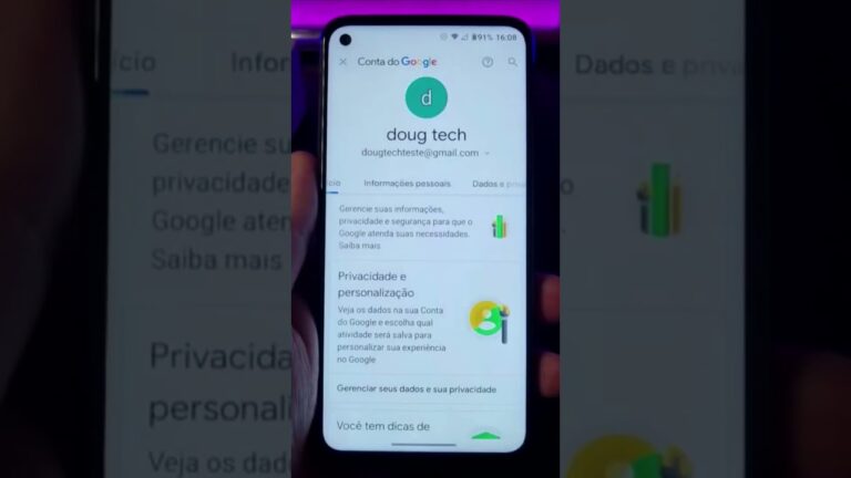COMO TROCAR O TELEFONE DE AUTENTICAÇÃO DO GOOGLE #Shorts