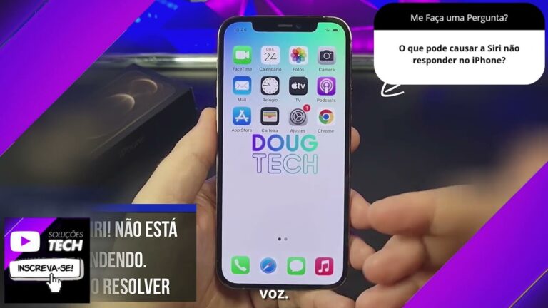 O que pode causar a Siri não responder no iPhone❓