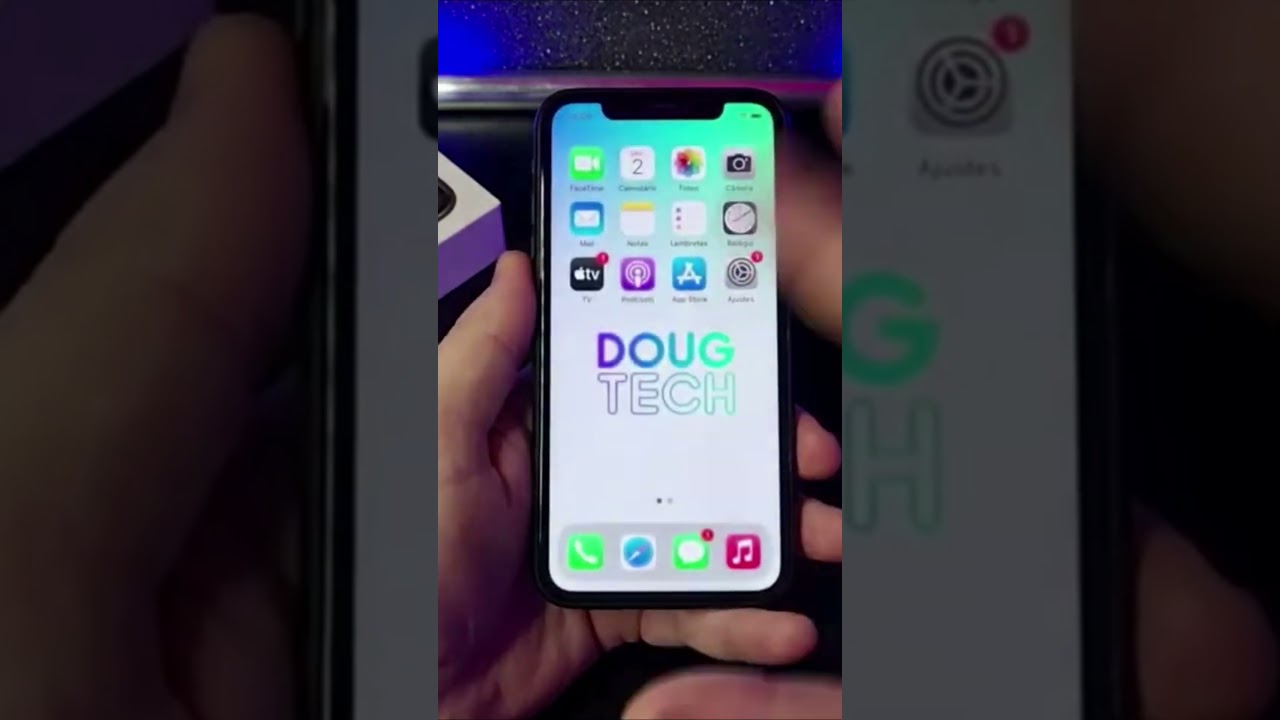 ► Altere a aparência do iPhone entre modo claro e escuro #Shorts