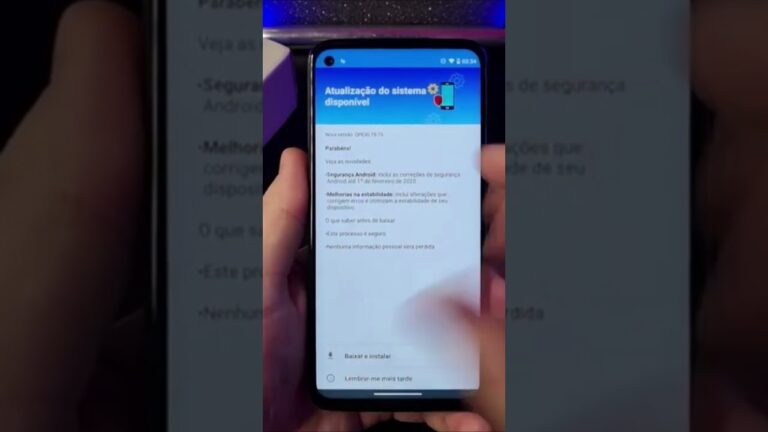 ► Atualize o sistema Android do seu Motorola com facilidade #Shorts