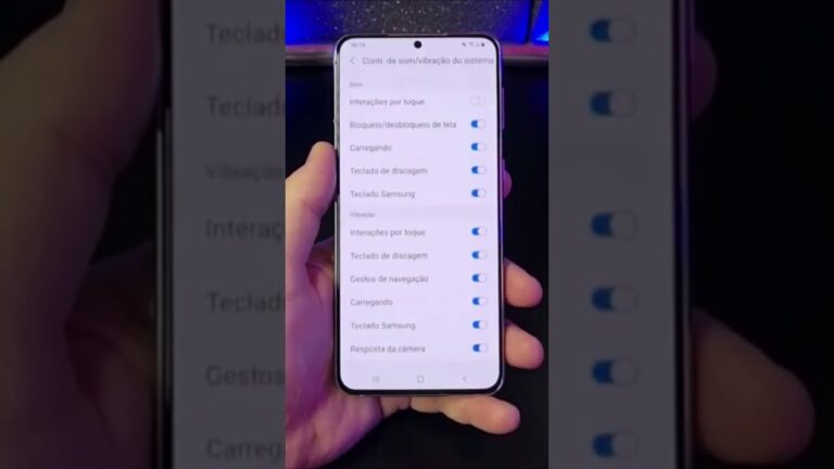 ► Saiba como desativar o som e a vibração do teclado no seu Samsung #Shorts