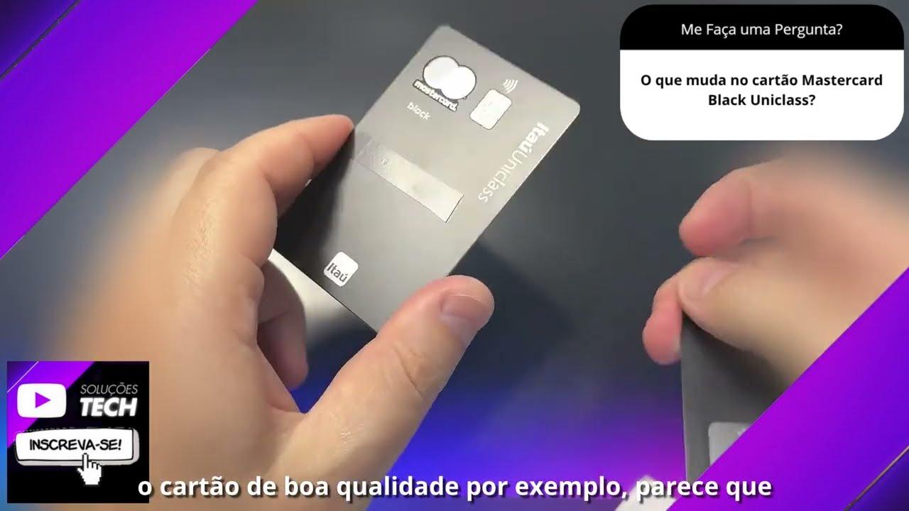 O que muda no cartão Mastercard Black Uniclass❓