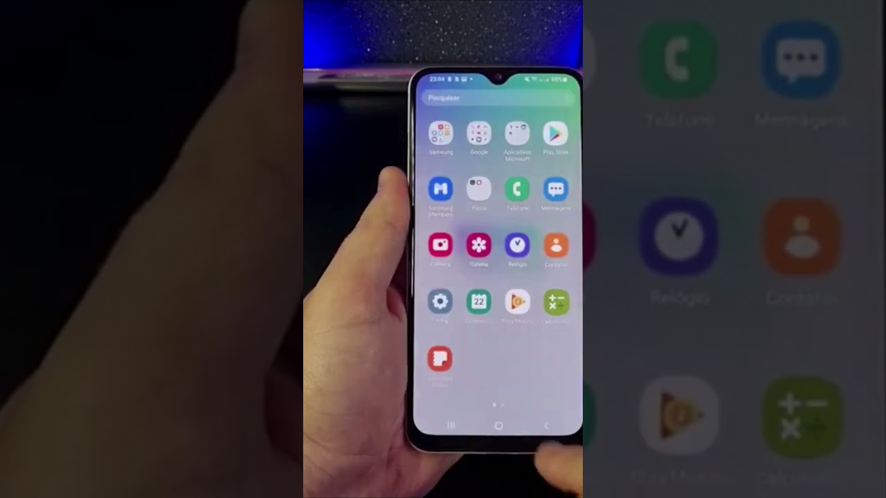 ► Escondendo aplicativos no Samsung de forma simples e rápida #Shorts