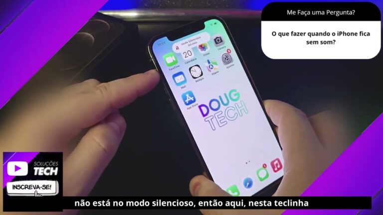 O que fazer quando o iPhone fica sem som❓
