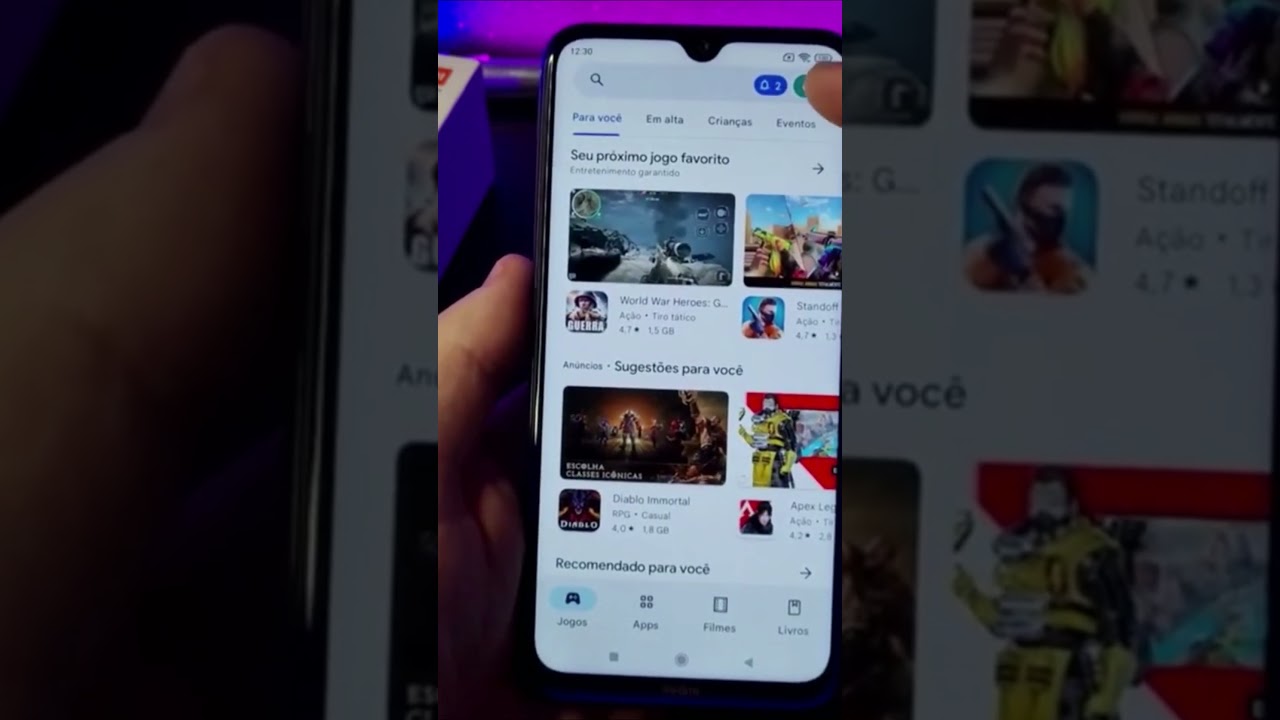 ATUALIZE APPS NO XIAOMI USANDO APENAS DADOS MÓVEIS #Shorts