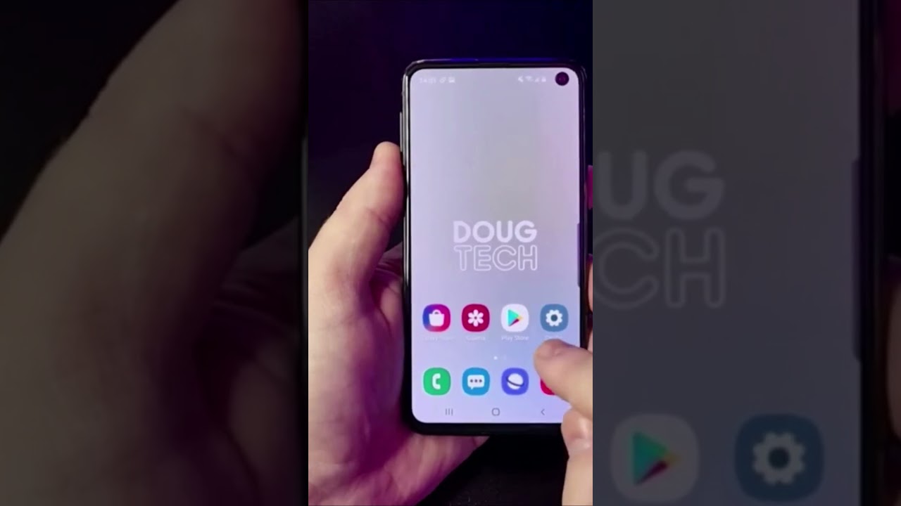 ALTERNE ENTRE MODO CLARO E ESCURO NO SEU SAMSUNG #Shorts