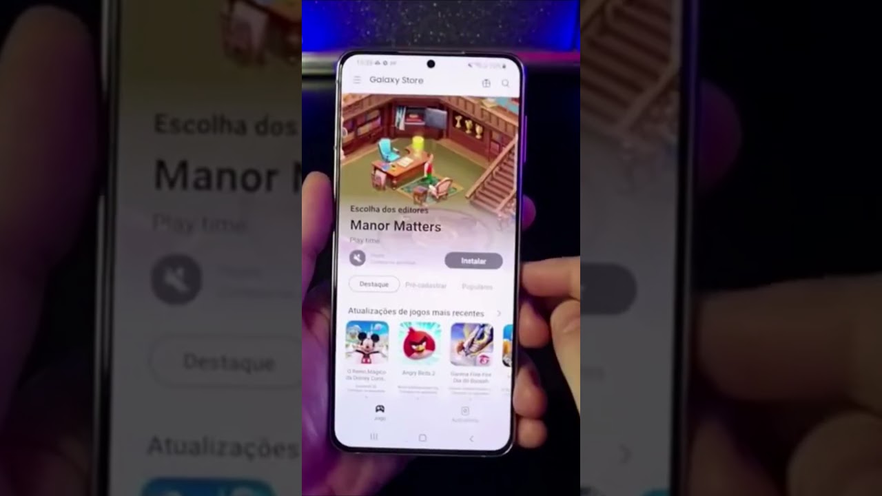 ► Passo a passo para atualizar os Apps da Samsung #Shorts