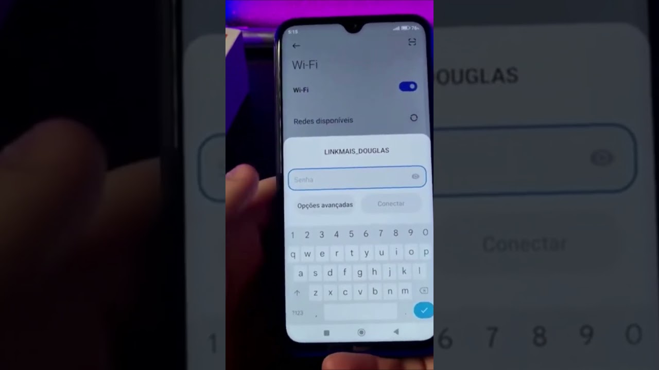 ACCESSE A INTERNET CONECTANDO SE A UMA REDE WI FI NO XIAOMI #Shorts