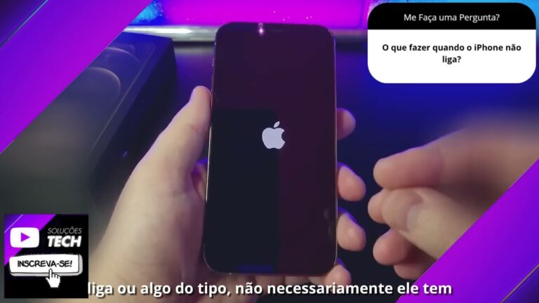 O que fazer quando o iPhone não liga❓