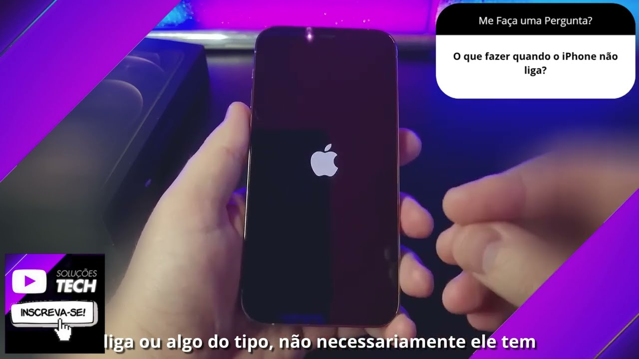 O que fazer quando o iPhone não liga❓