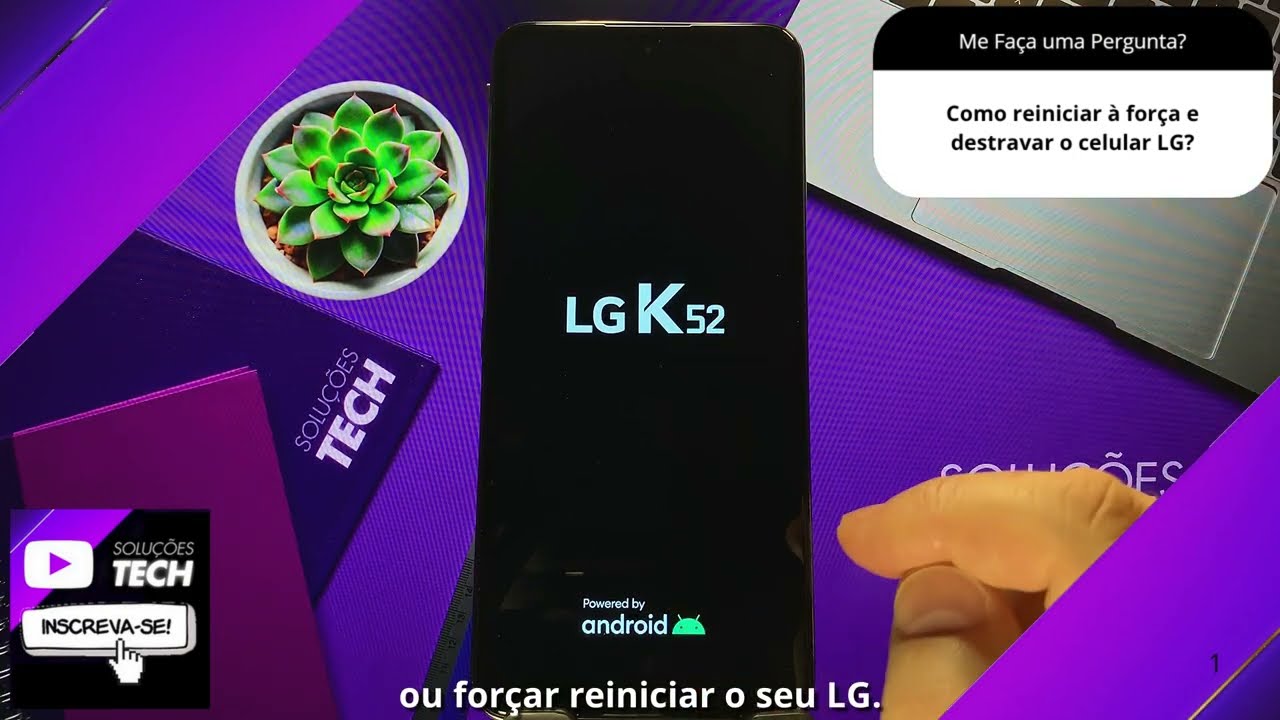 Como reiniciar à força e destravar o celular LG