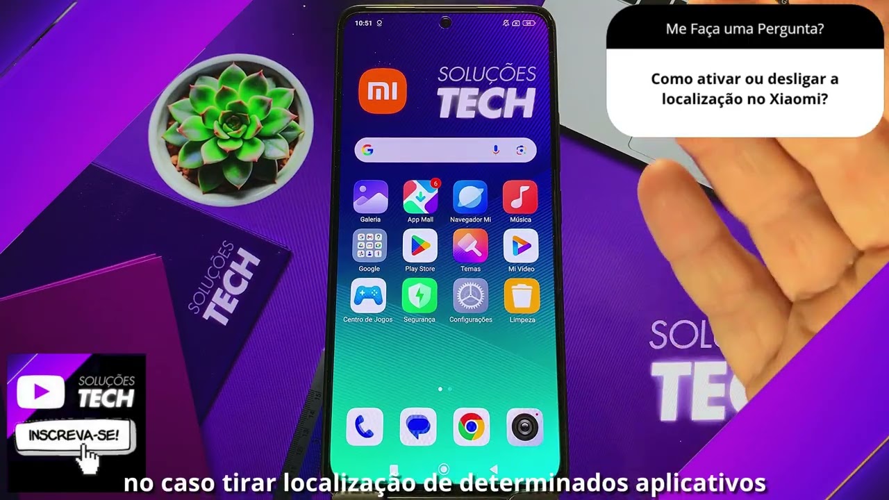 Como ativar ou desligar a localização no Xiaomi