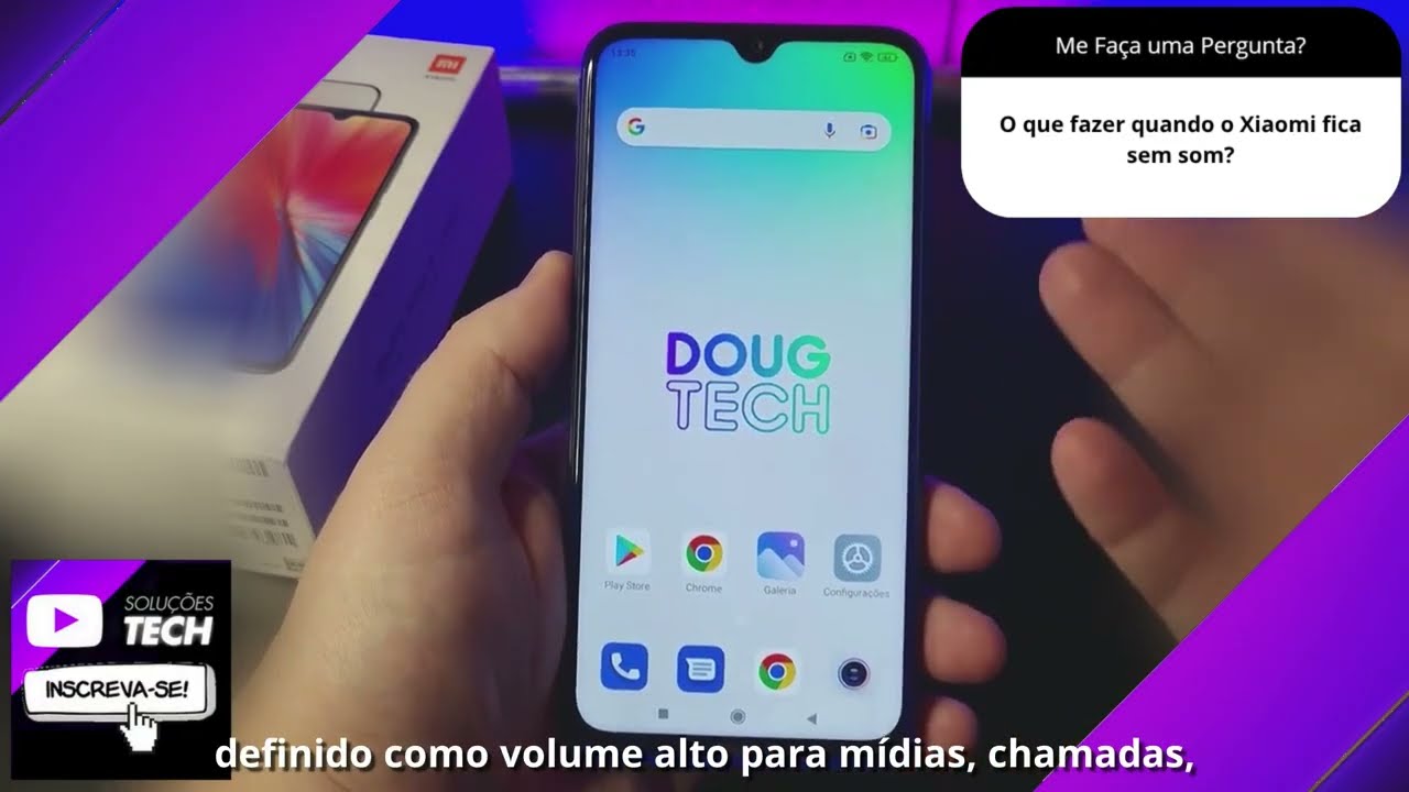 O que fazer quando o Xiaomi fica sem som❓