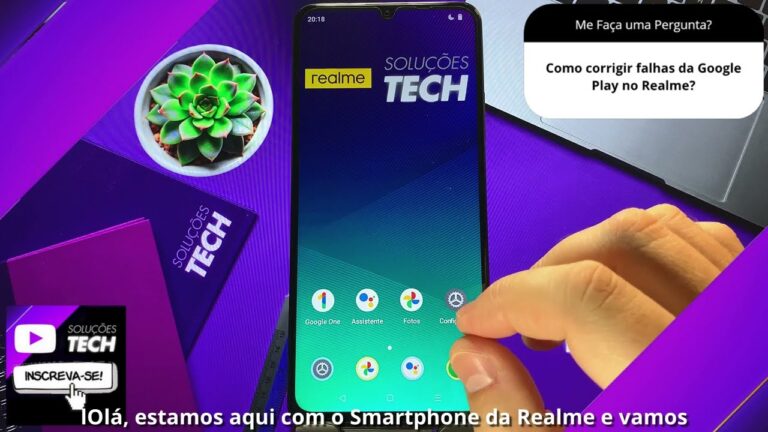 Como corrigir falhas da Google Play no Realme
