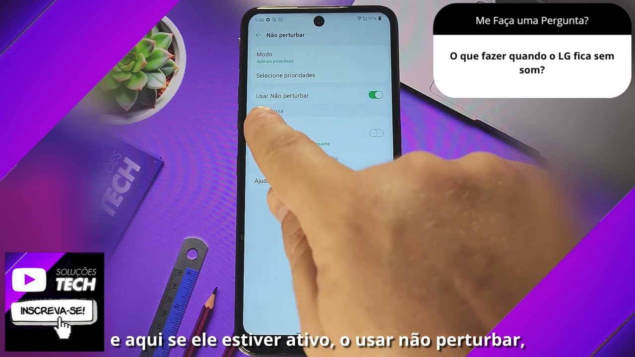 O que fazer quando o LG fica sem som❓