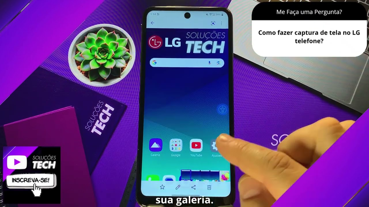 Como fazer captura de tela no LG telefone