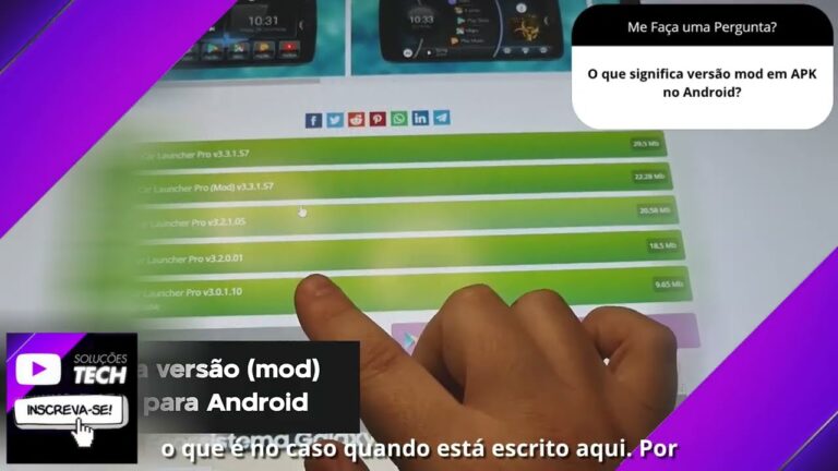 O que significa versão mod em APK no Android❓